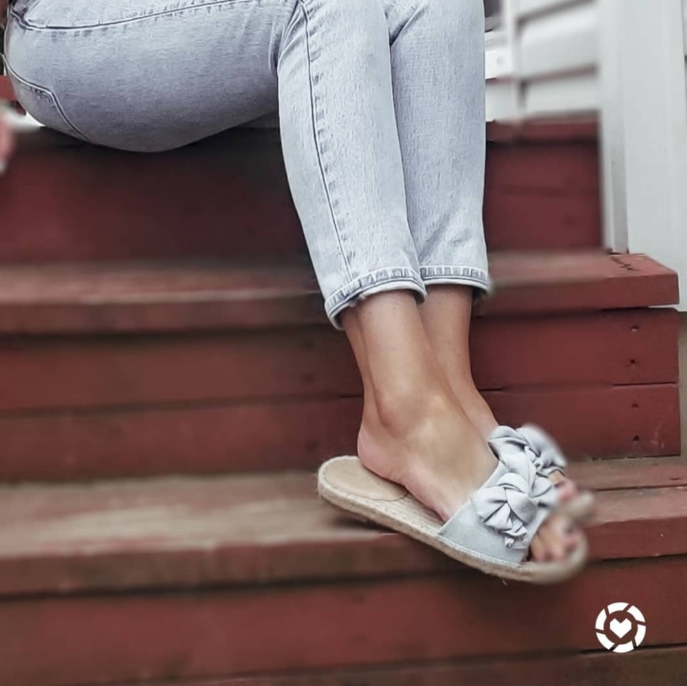Nine west knotted espadrilles